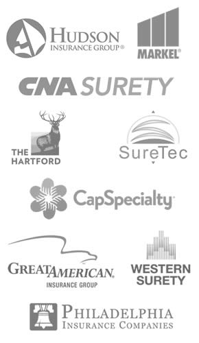 The Most Trusted Surety Companies